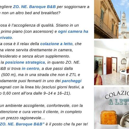 Zo. Ne. Baroque B&B Lecce Ngoại thất bức ảnh